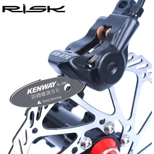 Kenway Mountain Bike Bicycle Hydraulic Disc Brake Adjusting Pad Washer Spacer Adjustor Rotor Alignment Tool Mounting Assistant
