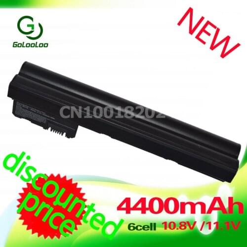 Golooloo 4400MaH battery for Compaq Mini 102 mini CQ10 110c CQ10-100 for HP mini 110 mini110 mini110-1000 537626-001 HSTNN-CB0C