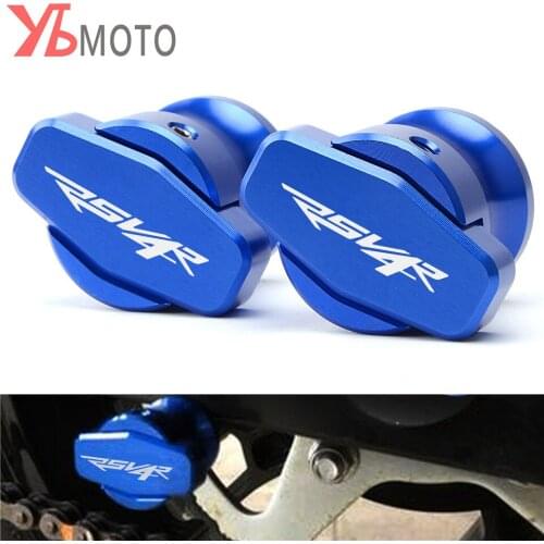 Hot Sale Swingarm Slider Spools stand screws For Aprilia RSV4 R RSV4R RSV 4R 2009-2013 CNC Motorcycle Accessories Parts 6MM