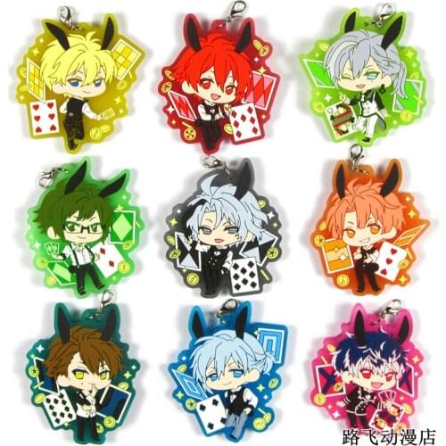 Idolish7 Anime keychain IZUMI IORI YAMATO NIKAIDO SOGO NAGI TAMAKI Gaku Mitsuki OSAKA Rubber strap/mobile phone charms