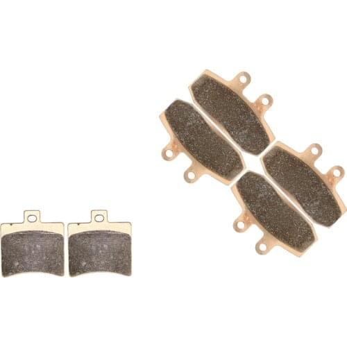 Brake Pill Pads Set fit APRILIA Street 250 Sportcity Cube 2008 2009 Front Rear