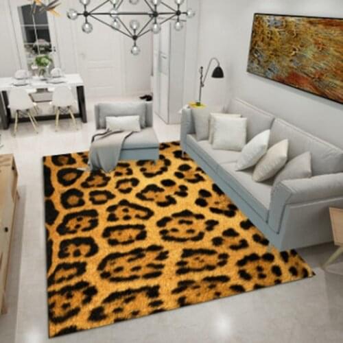 Geometric Leopard Printed Carpets Area Rugs For Living Room Bedroom Home Decor Parlor Carpet Floor Door Mat Decoartive Tapete