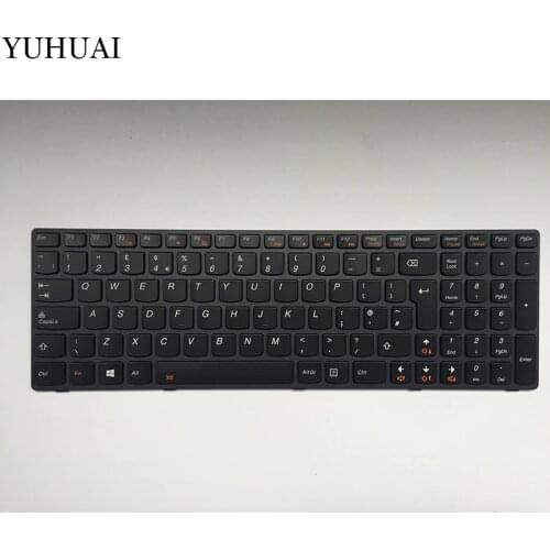 NEW UK laptop keyboard for Lenovo IdeaPad Y580 Y580N Y580NT UK keyboard