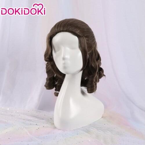 DokiDoki-SR Game Identity V Mary Cosplay Wig Mrs.Red Bloody Queen 2nd Anniversary Identity V Wig Mrs.Red Bloody Wig