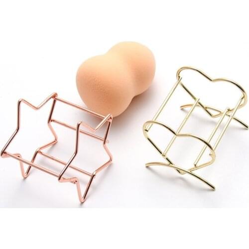 1pcs Makeup Sponge Gourd Powder Puff Rack Egg Powder Puff Bracket Box Dryer Organizer Beauty Shelf Holder Tools