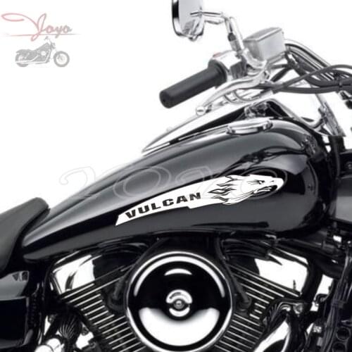 Custom Letters Decals Eagle Head Logo Sticker Gas Tank Stickers Vinyl Decal For Kawasaki Vulcan VN1500 VN1600 VN1700 VN2000 VN50