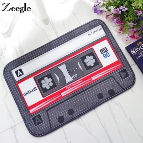 Zeegle Entrance Mats Non-slip Door Mat Absorbent Kitchen Mat Bath Carpet Outdoor Anti-slip Bedroom Rug Floor Mat