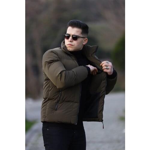 WOWA COMPANY Khaki Inflatable Coat SE-67