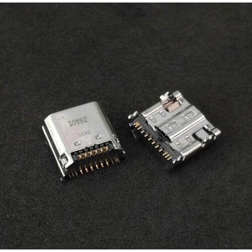 10pcs/lot Micro USB Plug Charging Port Connector Socket For Samsung Tab 3 7.0 I9200 I9205 P5200 P5210 T210 T211 I9208