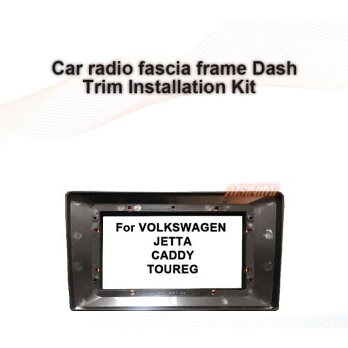 Aisinimi Car DVD frame 10.1 inch FOR VW Jetta Caddy Toureg 2 Din stereo