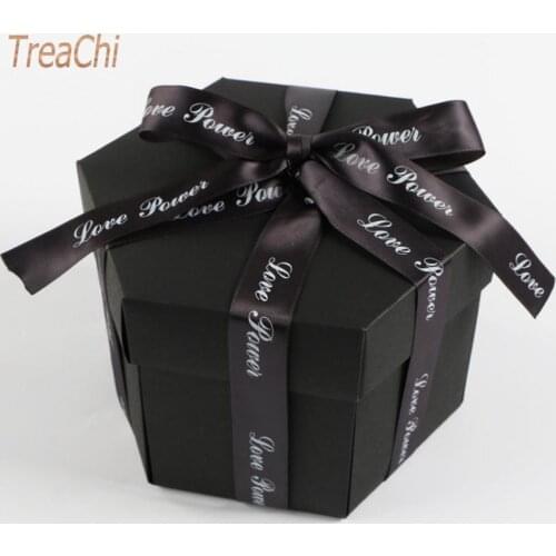 Surprise Confession Handmade Diy Album Creative Gift Box Explosion Box Hexagon Multi-Layer