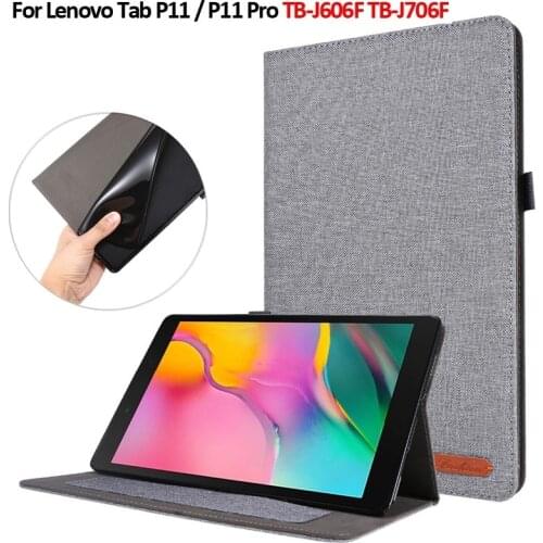 Flip Cowboy Fabric Case for Lenovo Tab P11 Pro TB-J706F TB-J606F 11.5" Cover Funda for Lenovo Xiaoxin Pad Pro Case Tablet Cover