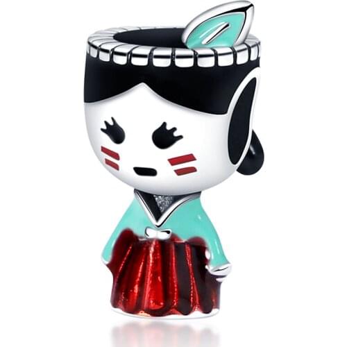 CODEDOG New Rose Golden & Silver Color Clear CZ Round Beads Charms Fit Original Bracelet 100% 925 Sterling Silver Jewelry