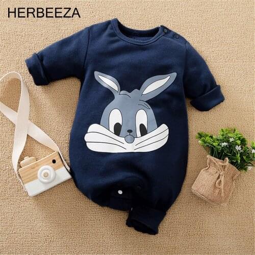 Prowow Rabbit Baby‘s Rompers Cartoon Newbrons Jumpsuit For Childrens Overalls Winter Baby Boys Clothes Cute Infants Sleepwear
