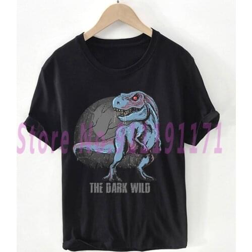 New Jurassic Park t shirt Unisex 100% Cotton Dinosaur New York T-shirt Rock Graphics Tops Black Tee 3D clothes Female/Man