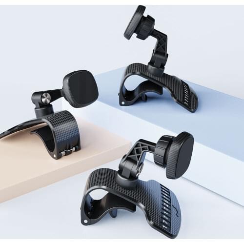 Magnetic Car Phone Holder Stand In Car For IPhone 12 11 Xiaomi Samsung 360 Degree Rotation Magnet Mount Cell Phone Holder