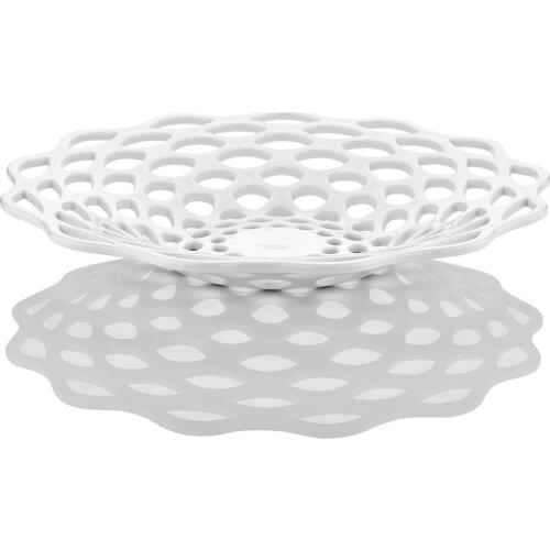 Soft White Splayed Fruit Bowl