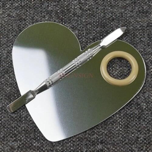 Makeup Palette Blending Liquid Foundation Foundation Cream Imported Stainless Steel With Adjustable Stick Makeup Arti Sale