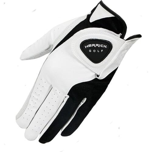 Golf Glove Men Soft Breathable Pure Sheepskin Outdoor Sports Accessories
