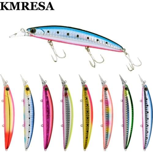 New Product 110mm 19g Minnow lure Laser Hard Professional Seawater Long casting lure floating wobblers artificial bait Fishing
