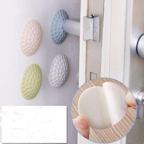 Door Crash Pad Door Stopper Thickening Mute Door Fenders Wall Fenders Golf Modelling Rubber Fender Lock Protective Pad No punch