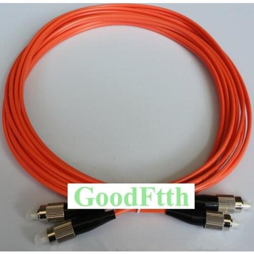 Fiber Patch Cords Jumpers FC-FC Multimode OM2 50/125 Duplex GoodFtth 1-15m