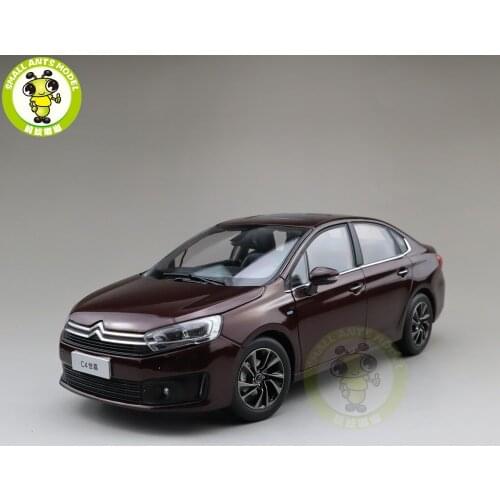1/18 C4 C4L Diecast car model Toys Kids Boy Girl Birthday GIFTS Brown
