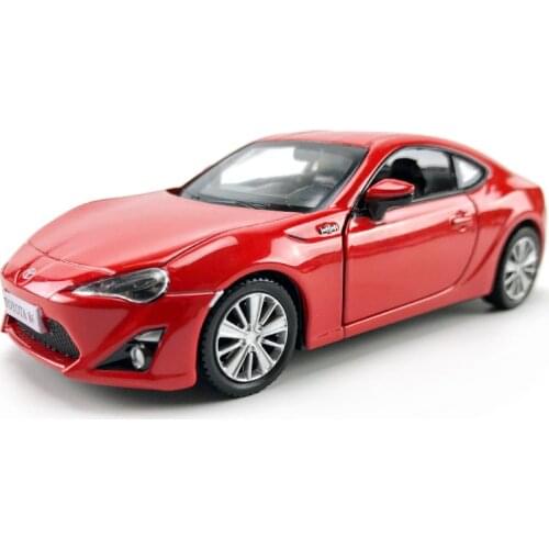 1:36 TOYOTA 86 Classic Alloy Sports Car Model Diecast Metal Toy Vehicles Car Model Collection High Simulation Childrens Toy Gift