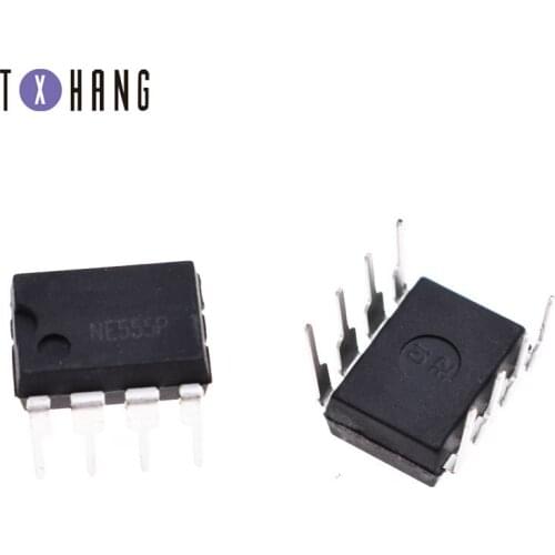 10pcs NE555P NE555 DIP8 Single high precision timer new diy electronics