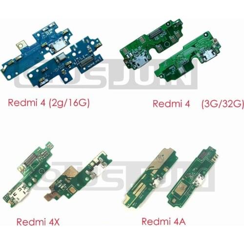 10x For Xiaomi Redmi 4 4A 4X Redmi 4 Pro Micro USB Charging Charger Port Dock Connector Flex Cable Redmi4 Pro 3G/32G redmi 4X 4A
