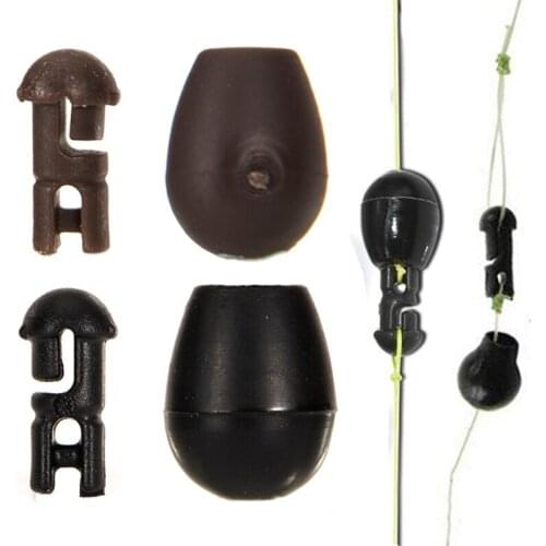 20Pcs/Bag Carp Fishing Quick Change Beads Carp Match Fishing Tackle Hook Links Method Feeders Fishing Accessories