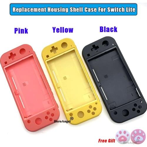 2020 Original Replacement Shell Case Upper Top bottom faceplate for Switch Lite case cover NS Game Console shell housing
