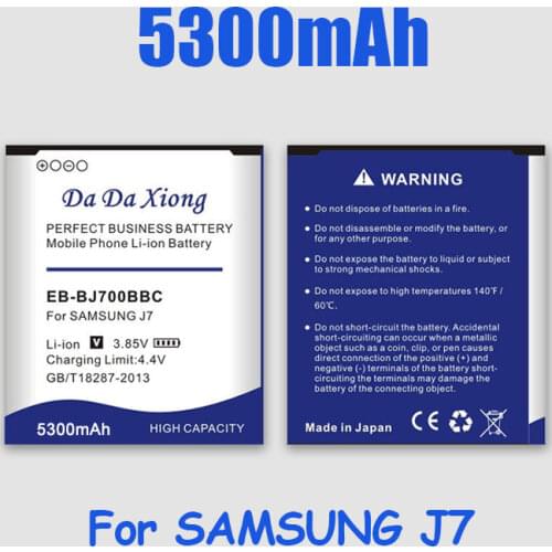 5050mAh EB-BJ700BBC Battery For Samsung GALAXY J7 J7008 J700F SM-J7008 J7000 J700 ON7 G6000