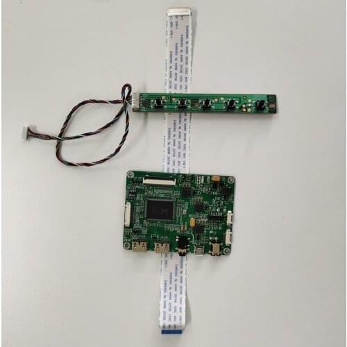 Kit Mini Panel LED Display Micro Screen For NT156FHM-N31/N41/N51/N61/N62 EDP 2 HDMI Controller Board 1920x1080 LCD Monitor 15.6"