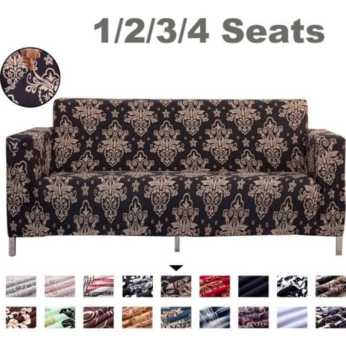 Stretch Sofa Cover Slipcovers Elastic All-inclusive Couch Case For Different Shape Sofa Sofa Chair Case L-Style Loveseat