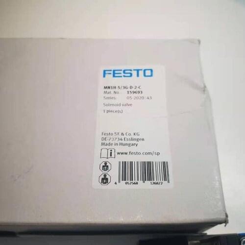 Festo Solenoid VALVE MN1H-5/2-D-2-FR-S-C 159718 MN1H-5/2-D-2-FR-C 159699 MN1H-5/2-D-1-C 159688 MN1H-5/3G-D-3-S-C 159704