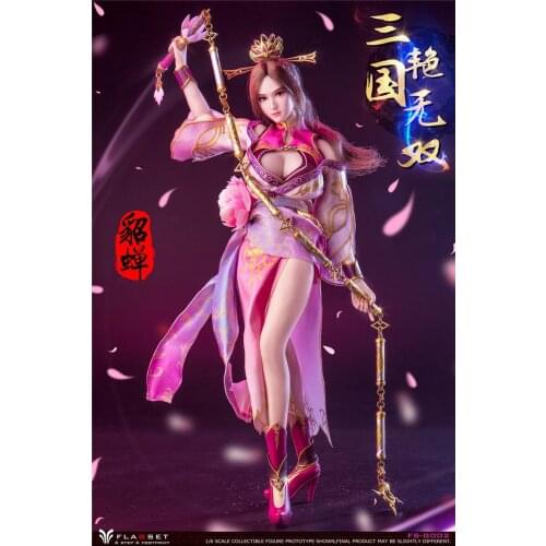 FLAGSET 1/6 FS-G002 Three Kingdoms Warriors Diao Chan 12-inch plastic coated female doll
