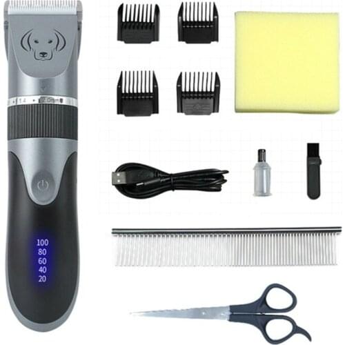 Pet Cat Hair Clippers for dogs Rechargeable Grooming Shaver professional Set Electric Shear Hair Trimmer for Animal kit