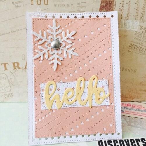 76*114mm METAL CUTTING DIES 7pcs Edge cut dies Scrapbook paper craft card emboss knife blade punch stencils