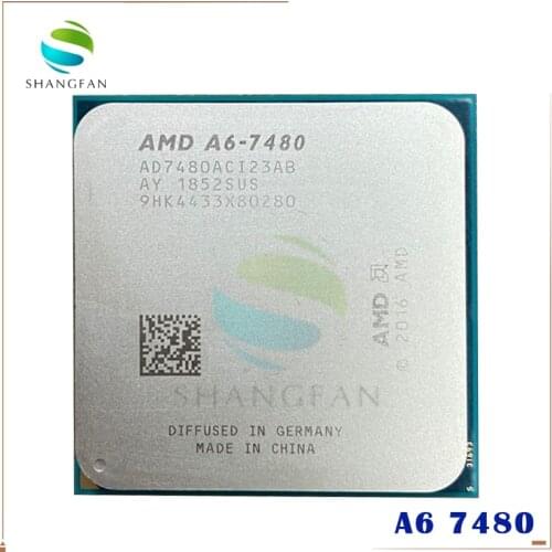 NEW Amd apu a6 7480 3.5ghz dual-core cpu processor l2 = 1m 65w apu ddr3 socket FM2