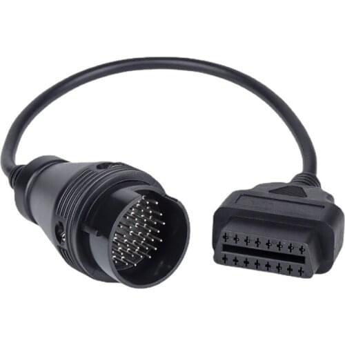 AZGIANT 38 Pin Cable OBD Cable OBD2 Adapter 38 Pin to 16pin OBD Cable For Mercedes Benz