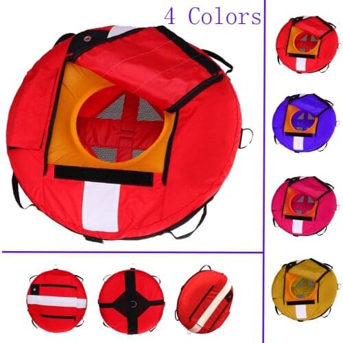 Scuba Diving High Visible Buoy Float for Freediving Spearfishing Diver TPU Coated Nylon High Visibility Surface