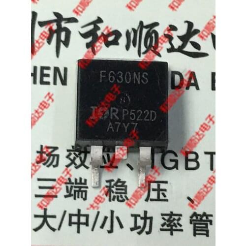 10pcs/lot F630NS IRF630NS New Spot TO-263 200V 9.3A
