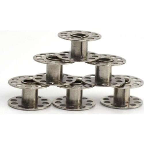 2000pcs Empty Bobbins Home Sewing Accessories Metal Rotary Bobbins For Sewing Machine Sewing Threads#7210