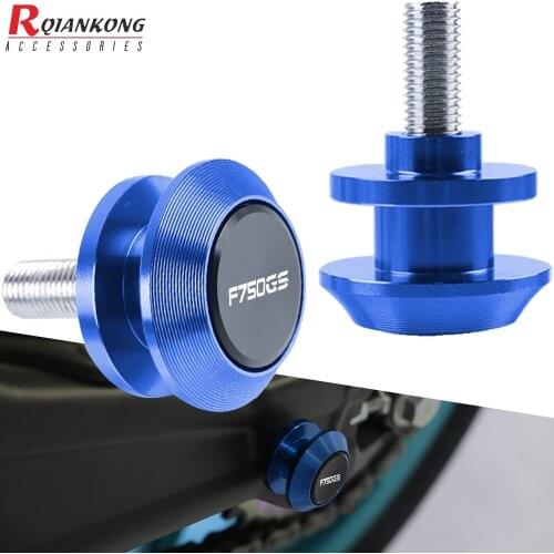 8MM Motorcycle F750GS F 750GS ADVENTURE 2017-2020 2019 Swingarm Spools Stand Screws Sliders Accessories For BMW F700GS 2013-2017
