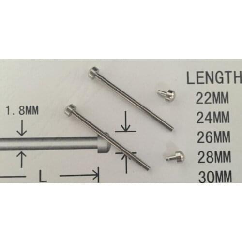 80 PCs Band To Case Friction Pin Assortment Extra Long with 1.5/1.8mm Bar