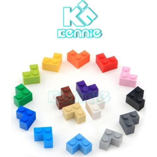 835pcs/lot Kennie NO.2357 Bulk color Parts bulk 1+2 high brick Particles Classic Small Building Blocks Parts DIY toys 2d