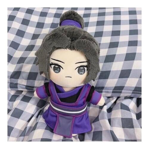 Anime Grandmaster of Demonic Cultivation MDZS Jiangcheng Doll Change Clothes Cute Plush Stuffed Soft Toy 20cm Children Xmas Gift