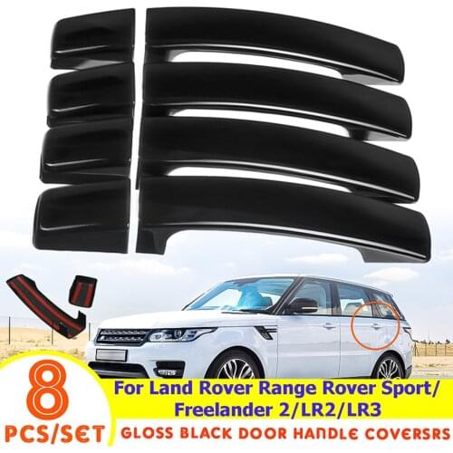 Side Door Handle Cover Trim Decoration For Range Rover Sport LR2 LR3 05-09