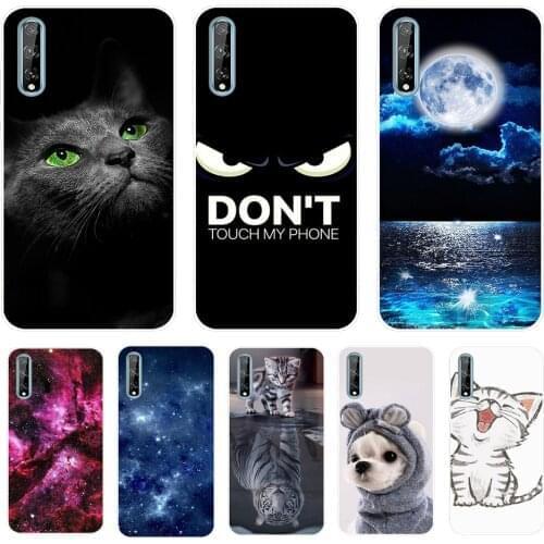 For Coque Huawei Y8P Case 2020 Silicone Painted TPU Soft Back Cover Phone Case For Huawei Y8P AQM-LX1 Y 8P 6.3" Bumper fundas